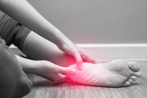 Custom Orthotics needed for Female Foot Heel Pain With Plantar Fasciitis